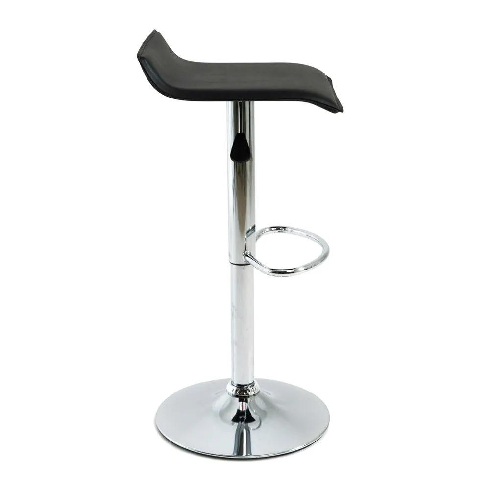 VIA Black Eco Adjustable Stool