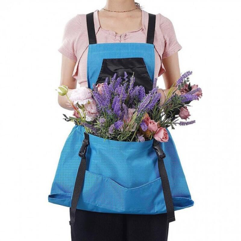Harvest Apron Fruit Picking Big Pocket Orchard Apron gray