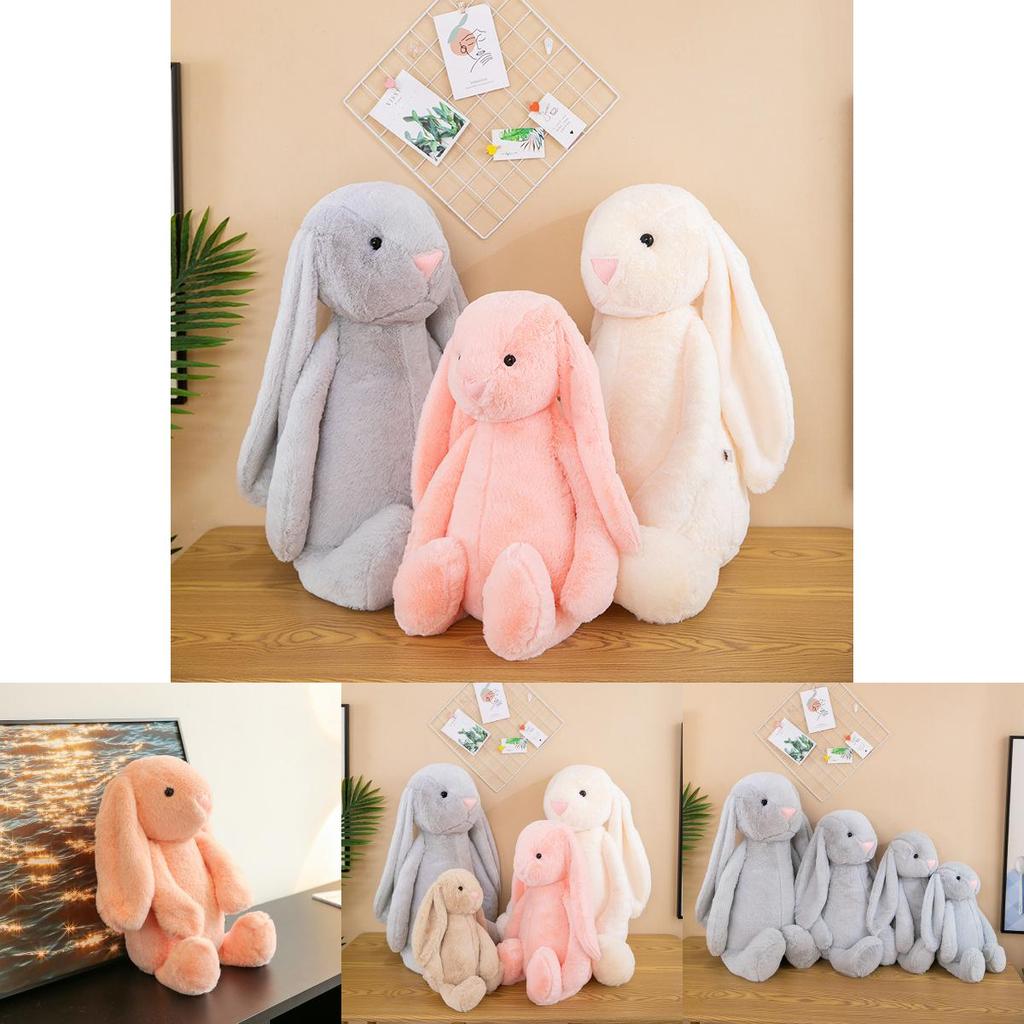 Plush Bunny Doll With Pp Cotton Filling For Kids Gift And Baby Nursery Decor