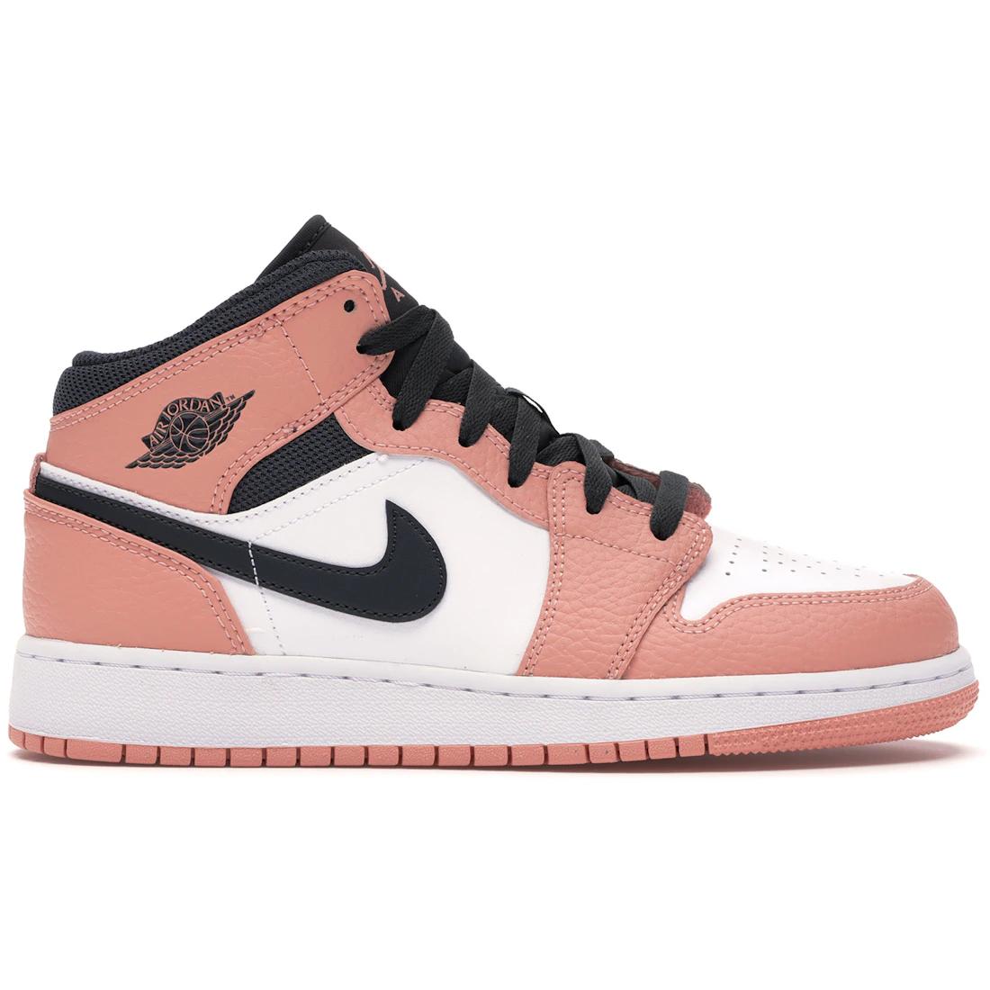 

Sneaker Jordan 1 Mid Pink Quartz (GS)(555112-603) 40