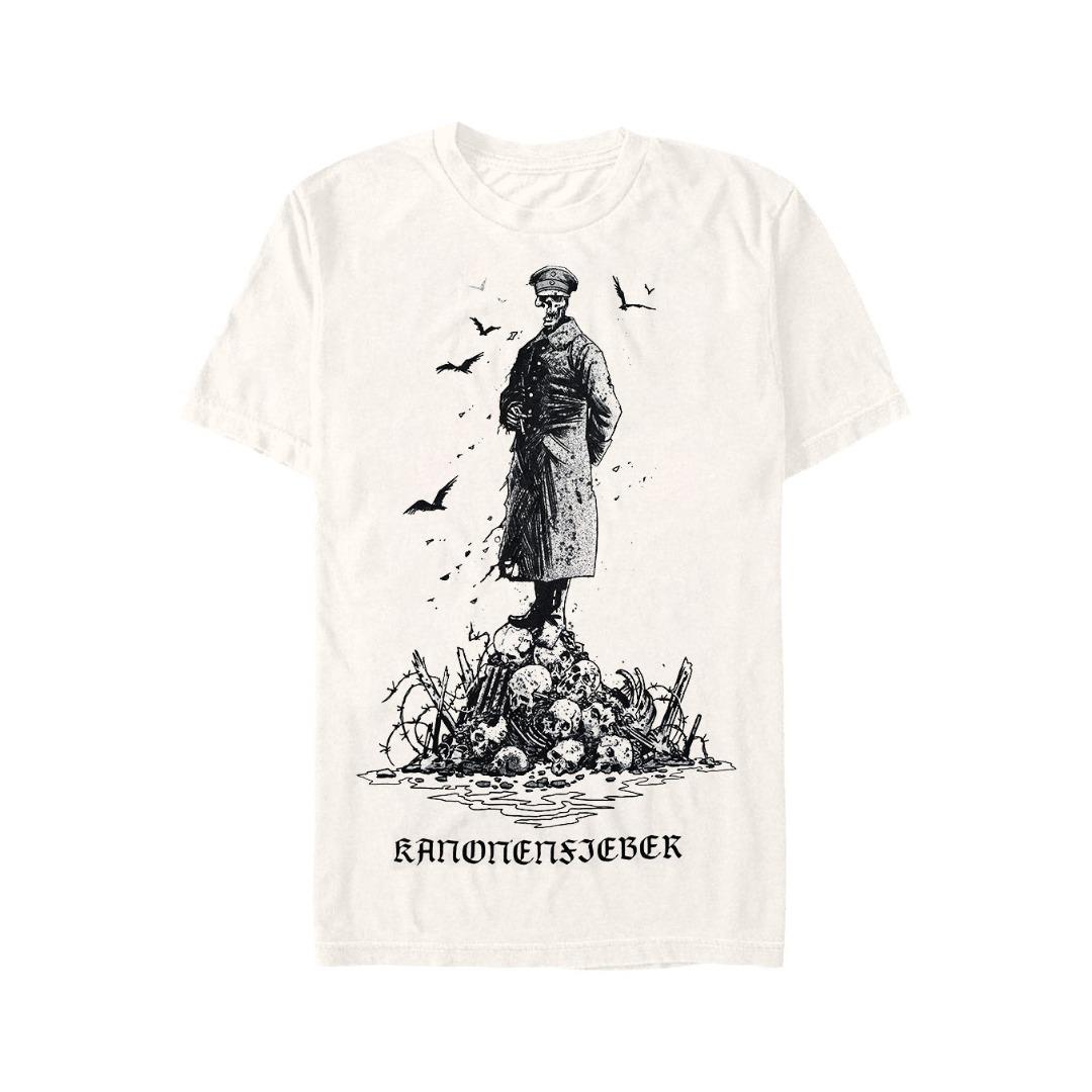 Kanonenfieber Grafik T-Shirt Deutsche Death Metal Band Tee Herren Damen Oversized Y2k Kurzarm Baumwolle Weich Damen Herren Kleidung L bunt