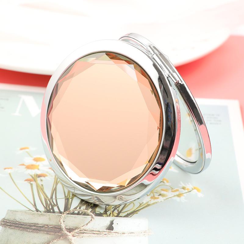 

1 шт., портативное складное косметическое зеркало для общежития 7cm розовый