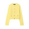2025 Autumn/Winter New Arrival European & American Style Round Neck Long Sleeve Knit Cardigan