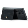 For Samsung Galaxy S23 Ultra Case Card Bag Leather+TPU Phone Cover Compatible with MagSafe