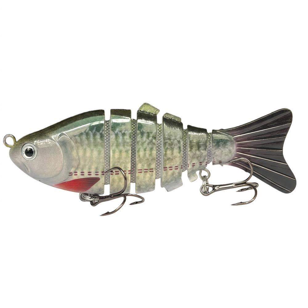 

Flexible Body Multi Jointed Swimbait 6 Segment Flexible Fish Bait Saltwater Fishing 5
