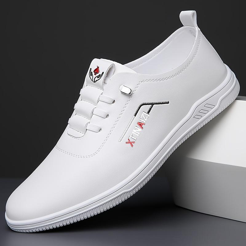 

Soft leather men s shoes soft sole men s business casual shoes one pedal hundred tower light beanie shoes dad shoes men s shoes 44