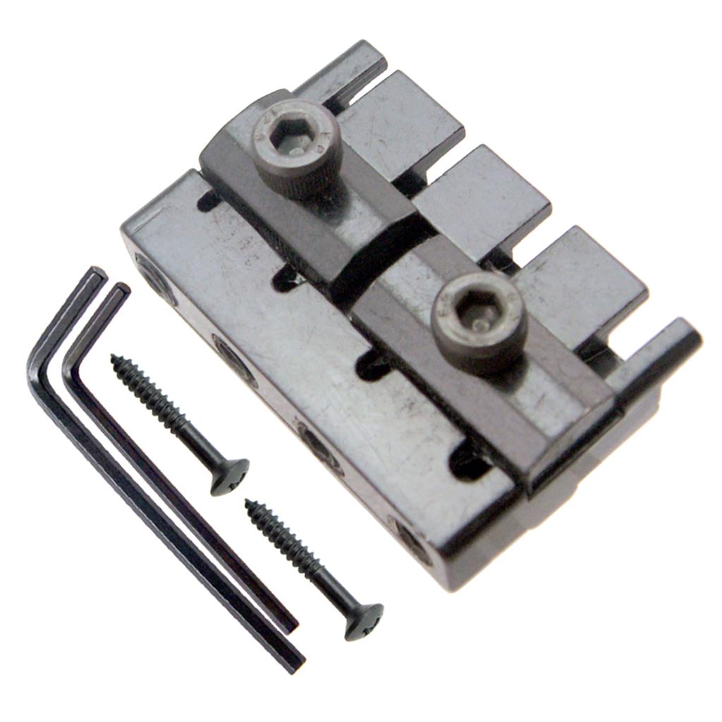 Kaufe Black 4 String Electric Headless Bass Guitar Locking Nut with