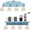 2Pcs/Set Coffee Cup Holder Kitchen Wall for Farmhouse Decorations Coffee Station Office Decor Mug Organizer Mug Display