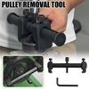 Adjustable Threaded Crankshaft Pulley Removal Tool Universal Puller For Ribbed Drive Pulley Crankshaft Remover Car Repair T N4Q4