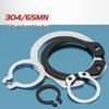 Manganese Steel External Retaining Rings