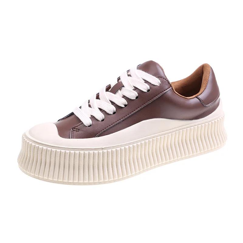 Youth Board Shoes Men's Fashion All-match Student Casual Men Shoes New Spring Thick-soled Increase Comfortable Men's Shoes Trend