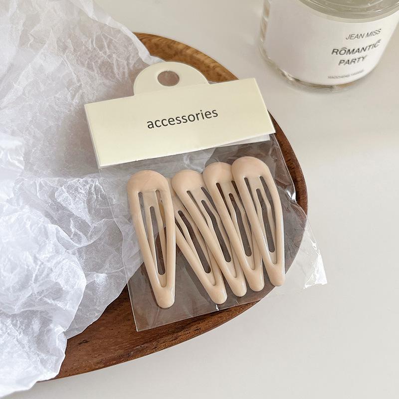 5 ks/sada Roztomilé bonbónové barvy tvar vodní kapky sponky do vlasů pro dívky sponky do vlasů BB sponky do vlasů pokrývky hlavy dětské vlasové doplňky dárek