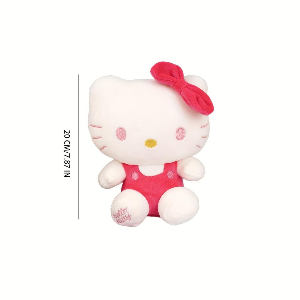 (Authorized) Sanrio Hello Kitty Plush Toy Room Decoration Valentine'S Day Birthday And Party Christmas Halloween Gifts