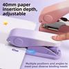 Up To 25 Pages Labor-Saving Stapler Metal Book Binding Machines Desk Stapler  Office School Use
