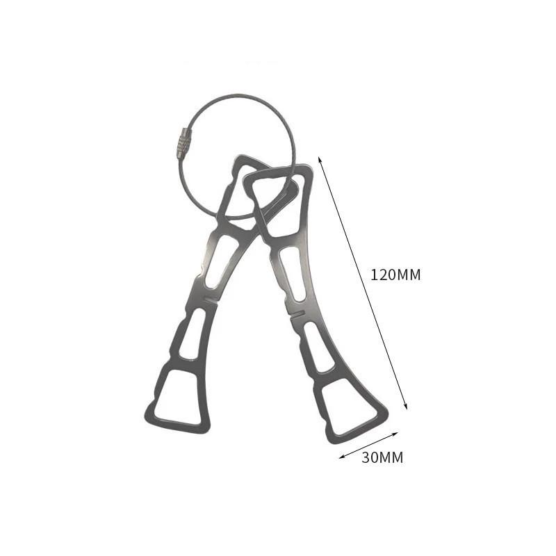 Stainless Steel Portable Steaming Rack for Camping, Kitchen, Picnic, and Barbecue.