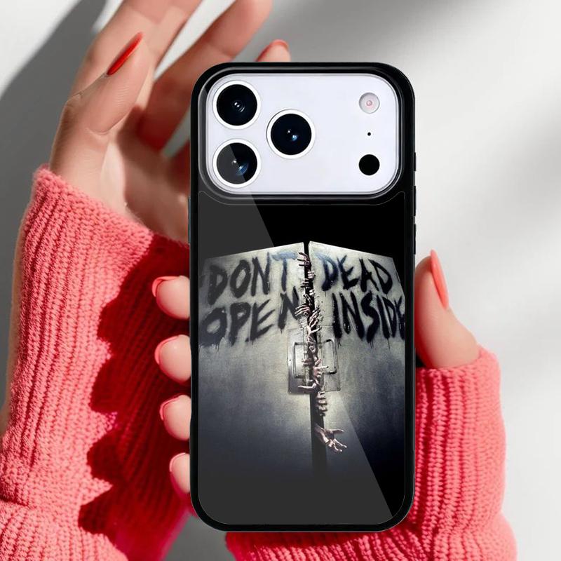 The Walking Dead soft Phone Case for iPhone 17 Air 16e 15 14 13 Pro Max Back Cover for 12 11 Pro Coque