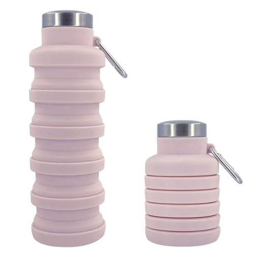 Foldable Sports Bottle, Silicone Water Bottle, Portable, Eco-Friendly, Leak-Proof, Expandable Cup, for Cycling, Hiking, Outdoor Sports, BPA-Free, Easy