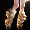 Performance Costume Lace Winter Hat Faux Fur Plush Ear Protection
