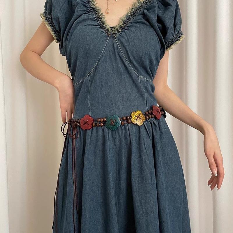Summer Beach Ensemble Must-have: Retro Bohemian Waist Chain Belt, Ethnic Dress Accent, Perfect Present