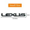 Adesivo Emblema Badge per Bagagliaio Posteriore Auto in ABS per Logo Lexus ES300 IS300 IS350 ES250 ES350 IS250 CT200H GS350 NX200 Accessori
