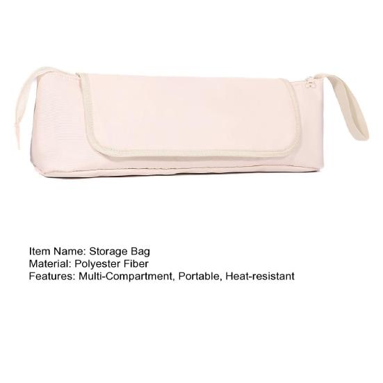 Hair Tools Storage Bag Travel Hair Styling Tool Pouch Portable Tools Organizer with Toiletry Bag Hair