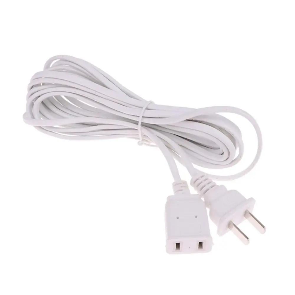 New Two-pin AC Power Cord PVC 2/3/5m Power Extension Cord Copper US Plug