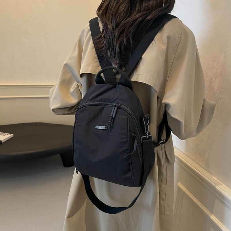 New Large-capacity Commuter Travel Backpack Single Shoulder Fashion Handbag Women's Lightweight Oxford Cloth Backpack