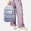 New LiNing Sports Fashion Collection Polyester Backpack Unisex Light Blue & Tranquil Blue ABSV147-2