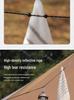 ISE MOUNT 3M Reflective, Windproof, and Adjustable Bead-Type Clothesline for Outdoor Use