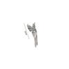Exquisite Butterfly Tassel Hairpin Vintage Chain Ribbon Hair Claw Clip Crab for Women Silver Color Hair Accessories