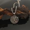 Vintage Viking Tree of Life Pendant Necklace Men's Women's Party Valentine's Day Mother's Day Father's Day Birthday Gift