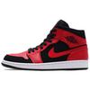 Sneakers da Uomo Air 1 Mid Bred Nero Gym-Red-Bianco 554724-054