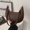 Women's Handbag, Luxurious Crescent-shaped Crossbody Bag - a Shoulder Bag Suitable for Casual or Formal Occasions.
