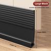 1pc 1m/39.37in Door seam windproof strip, door bottom sealing strip, baffle, door frame, glass door, windproof