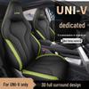All-Season Breathable Linen Seat Covers for Changan Uni-V 2023-2025, Full Coverage Cushions