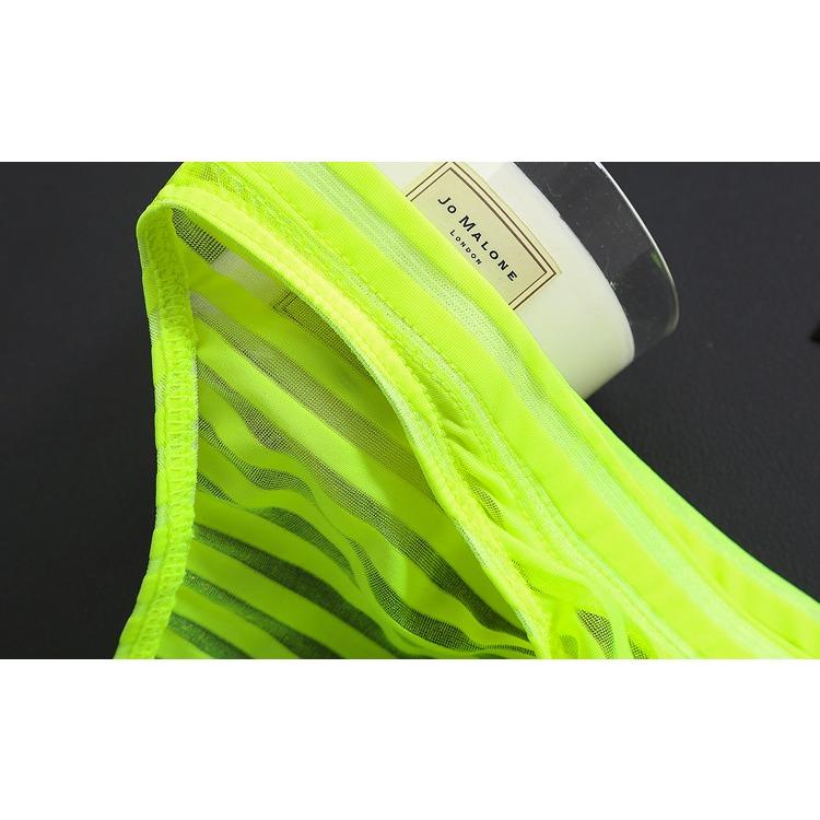 Men's Triangle Underwear Ultra-thin Ice Silk Transparent Sexy Underwear