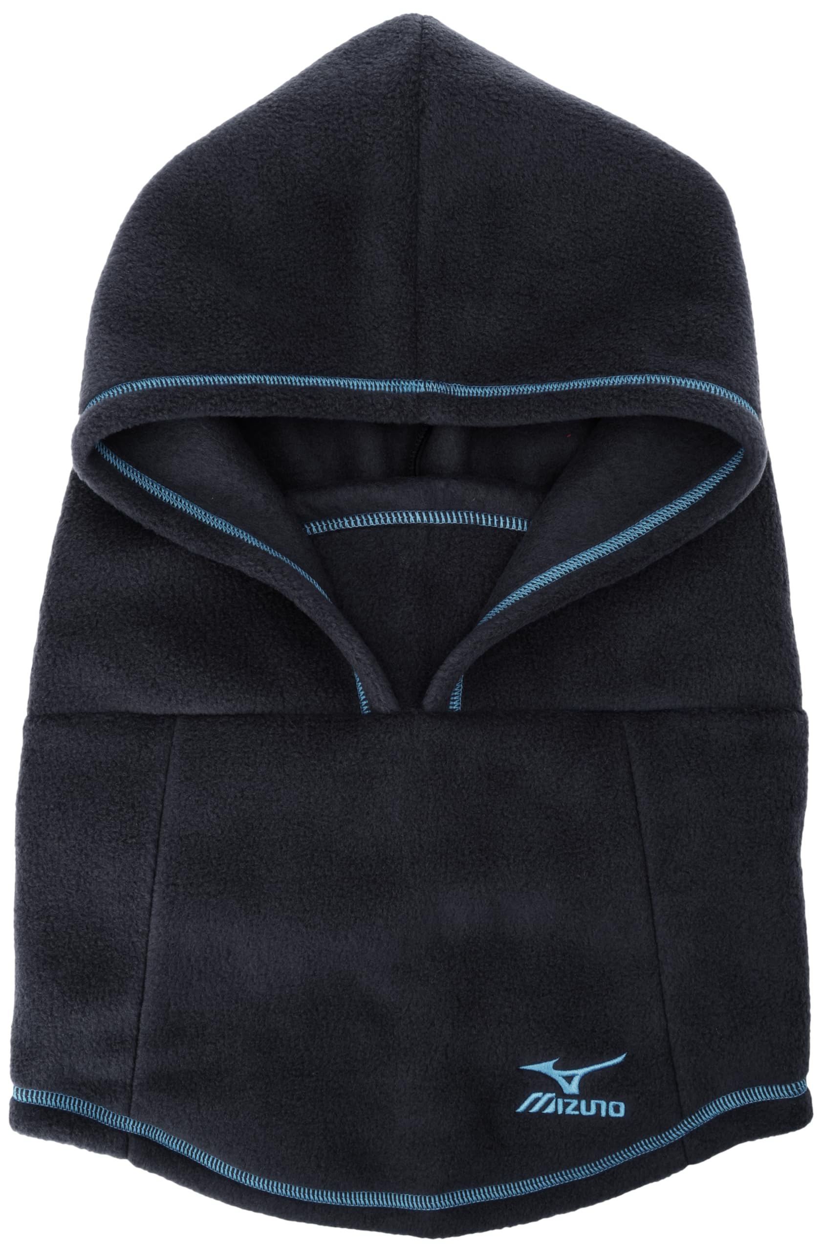 

Mizuno Breath Thermo Hooded Cold Weather Unisex C2JYA611 Multi-Warmer, Moisture-Wicking, Heat-Generating, Protection, Outdoor, Navy, (Adult),