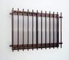 Kawaguchi Giken Security Surface Grille 138cm Wide x 80cm B13808 Measures, G, High, Bronze,