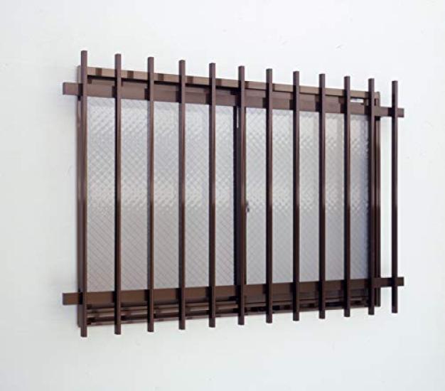 Kawaguchi Giken Security Surface Grille 138cm Wide x 80cm B13808 Measures, G, High, Bronze,