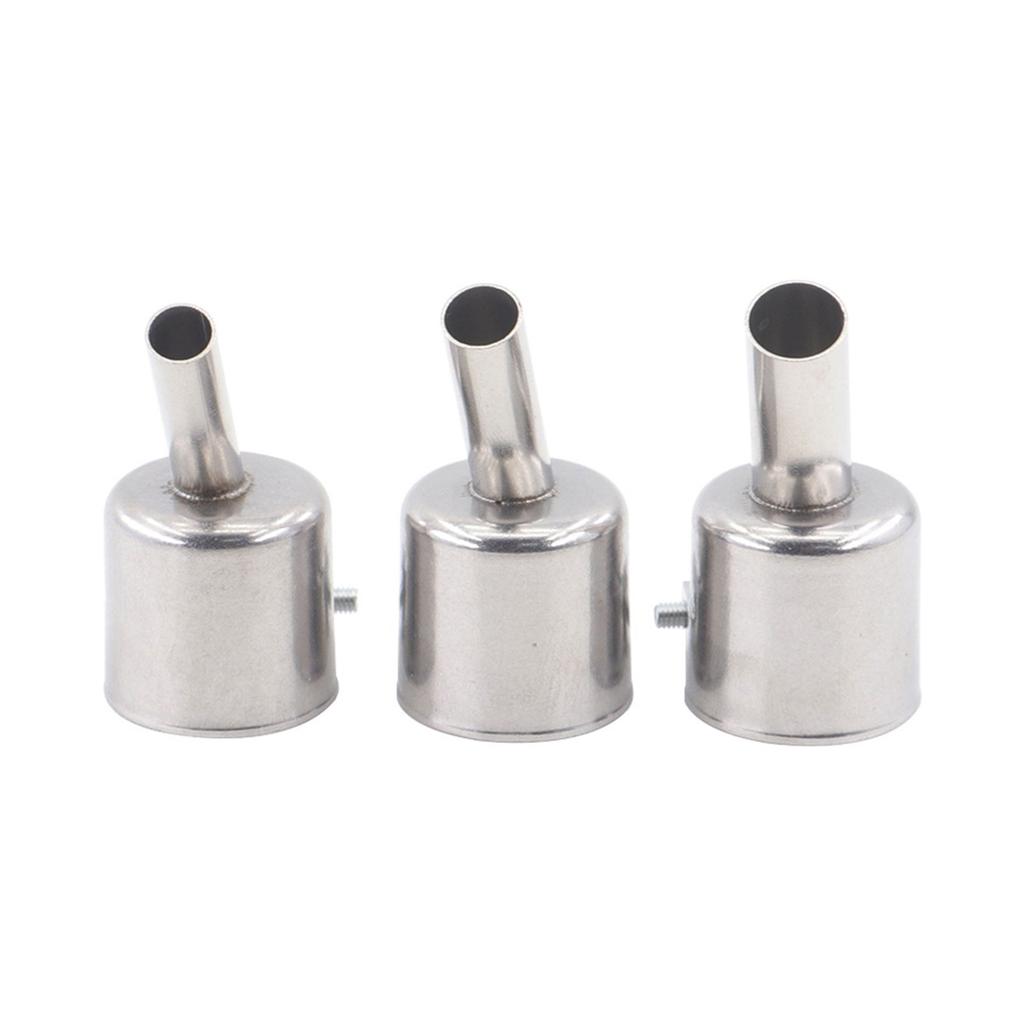 3pcs 45 Degree Angled Heat Guns Nozzle Attachments Set Hot Air Solder 45 Degree Tips Desoldering Station Repair Tools