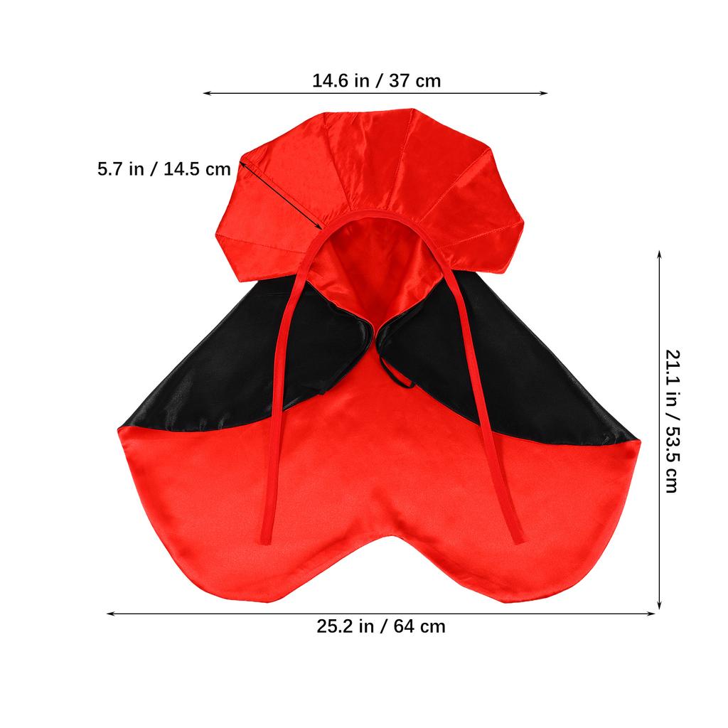 Halloween Costume for Dog Cloak Halloween Cat Costume Birthday Dress Pet Vampire Apparel Spooky Cape for Small Medium Dogs Cats