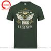 Life Begins At 60 1966 The Year Of Legends Birthday T Shirt Unisex Fashion Trendy Casual Clothing Stylish Tops Tee Shirt Leisure
