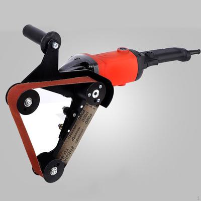 Belt Sander Attachment,Adapter Angle Bearing Sanding Support Tool Tube Bracket Accessories Cast Iron