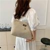 Women Luxury Design New Presbyopic Handbag Large Capacity Handbag Fashion Printing Shoulder Bag Trendy Shopping Bag with Pendant CLE