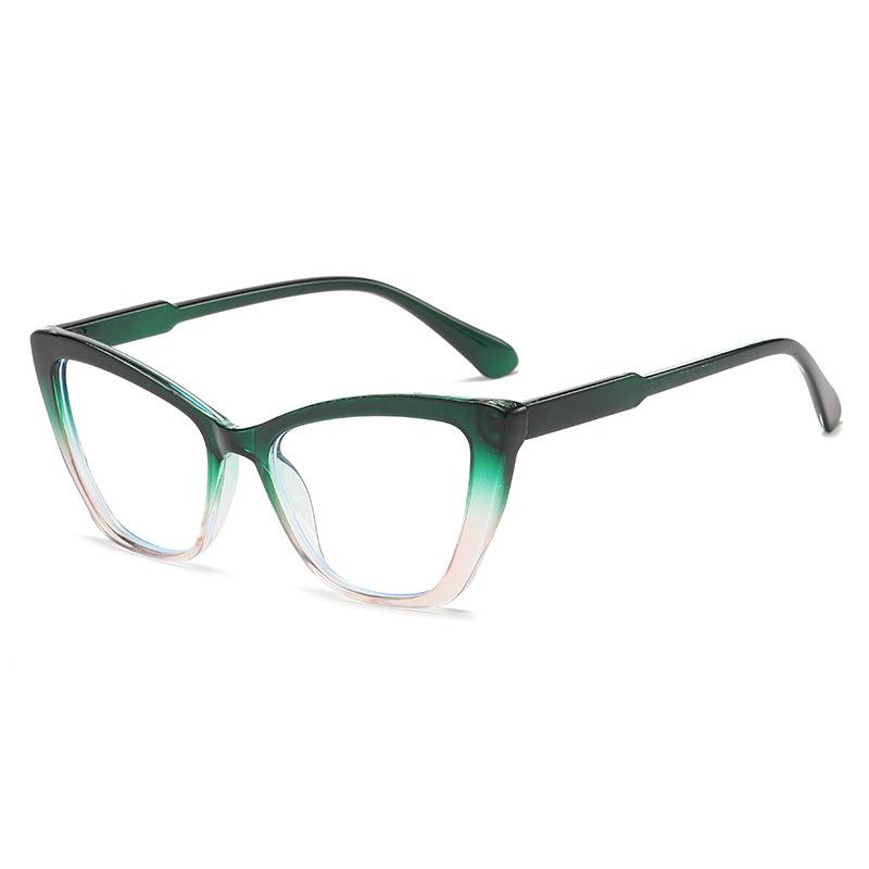 

Модные анти-голубые кошачьи глаза плоское зеркало, уличная съемка универсальная оправа для очков без макияжа flat light [anti-blue light]