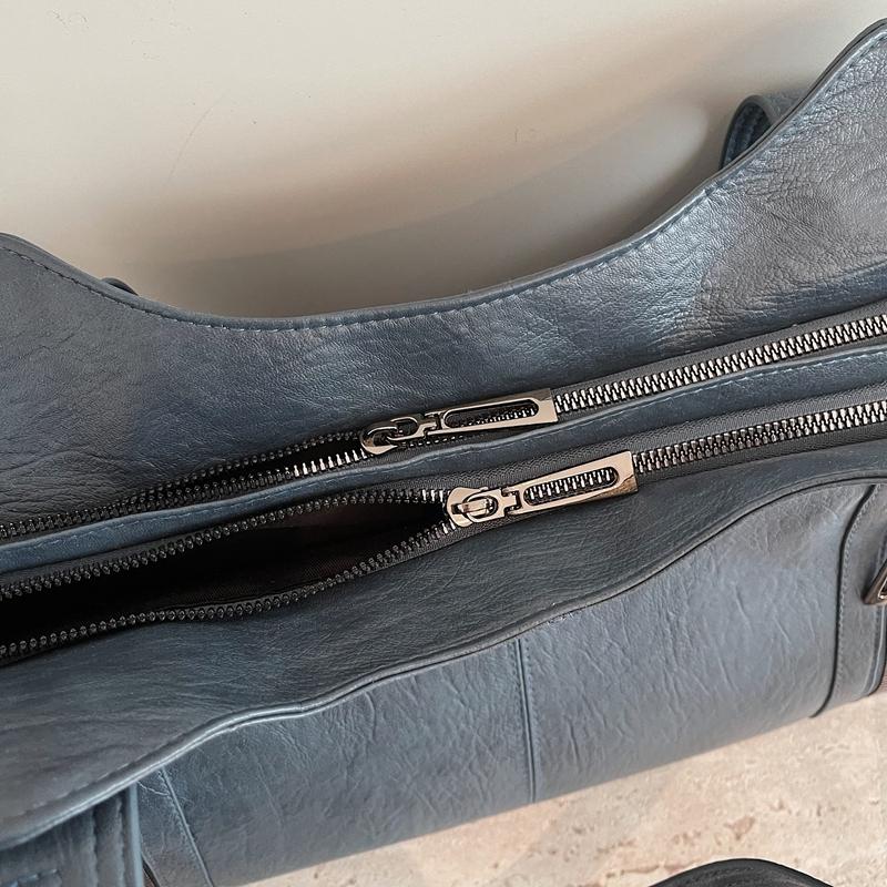 Women's PU Tote Bag Large Capacity Crossbody Bag Shoulder Bag
