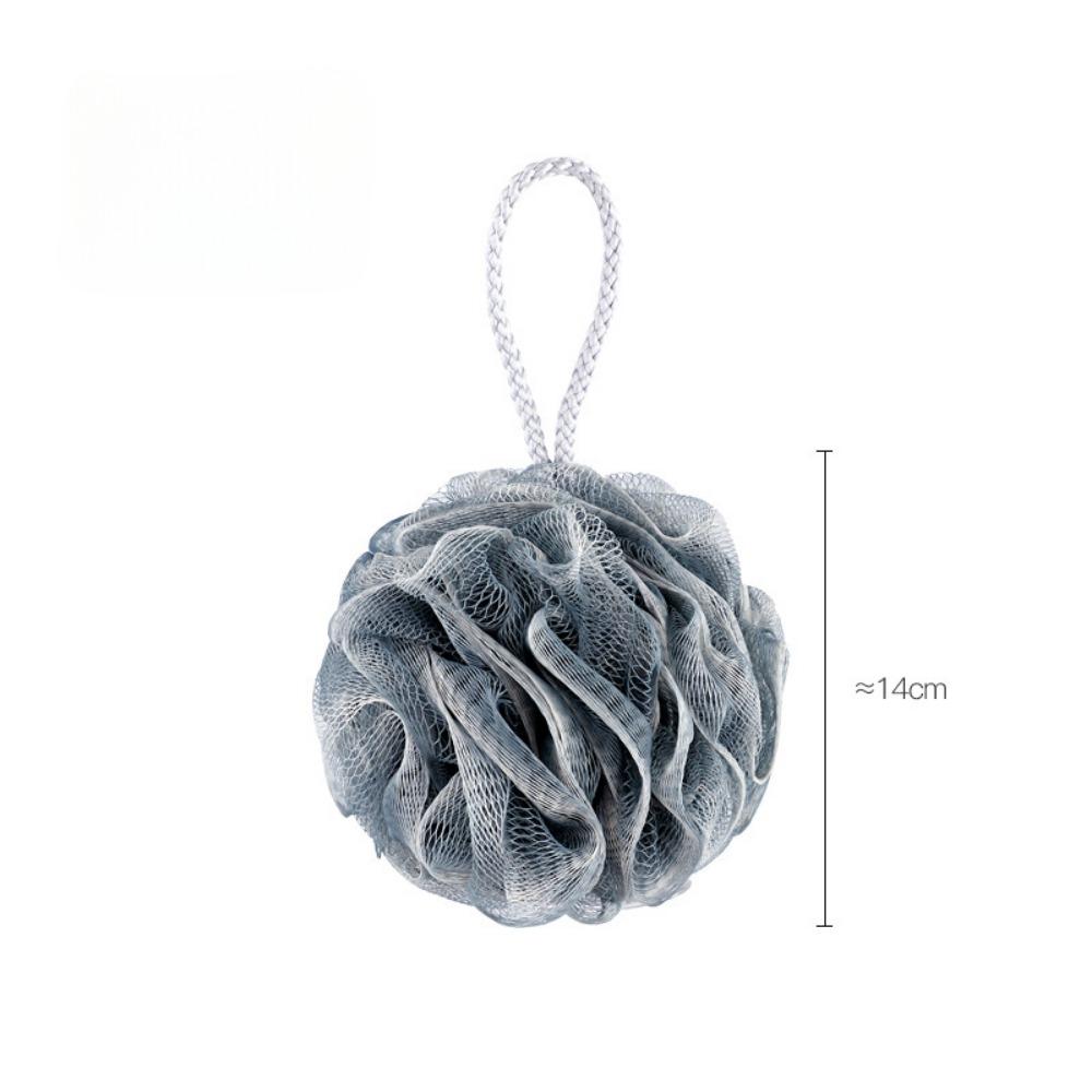 

Шарик для ванны для мужчин с большим нерассыпчатым цветком, мужской отшелушивающий супер мягкий и не повреждает кожу, пузырь