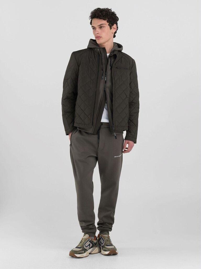 Демисезонная куртка Replay Kurze Jacke aus Oxford-Polyester (M8000-84442) oliv