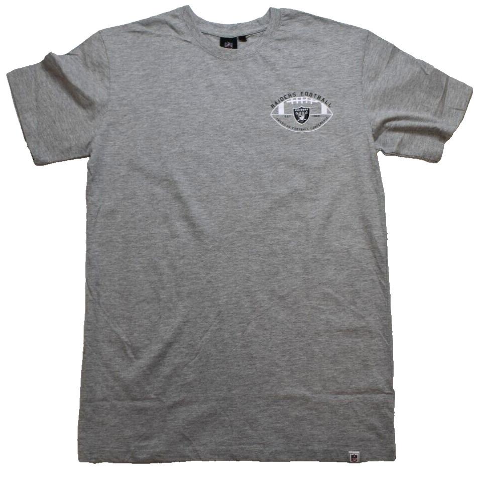 Одежда для команды НФЛ Мужская Лас-Вегас Рейдерс Футбол Серая Футболка Новая S-2XL Унисекс Футболка XL