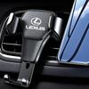 Uchwyt na telefon do nawiewu samochodu Automatyczny wspornik do słuchawki samochodowej Dla Lexus LS LC RZ RC IS350 ES300 GS350 CT200h GX460 LX570 RX500h NX300